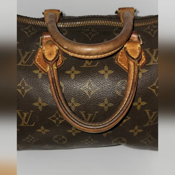 Louis Vuitton Monogram Canvas Handbag Speedy 25 - Picture 4 of 16
